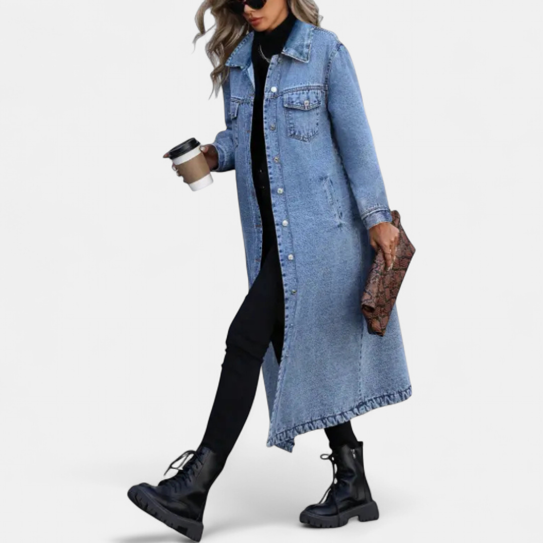IVYLENE | OVERSIZED LONG COAT FOR WOMEN