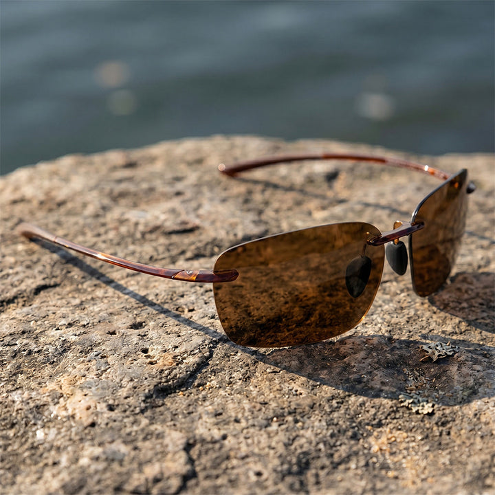 Fink™ Polarized Rimless Sunglasses - Buy One, Get One FREE!