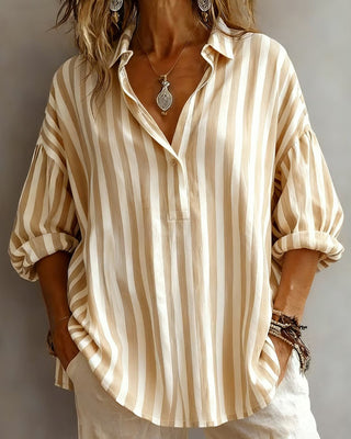 Nora | Striped Blouse