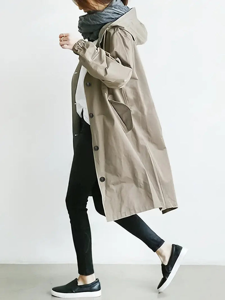 Lena – Women’s Waterproof Hooded Rain Jacket