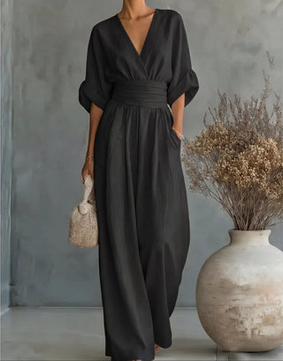 Élise – Elegant Flowing Jumpsuit