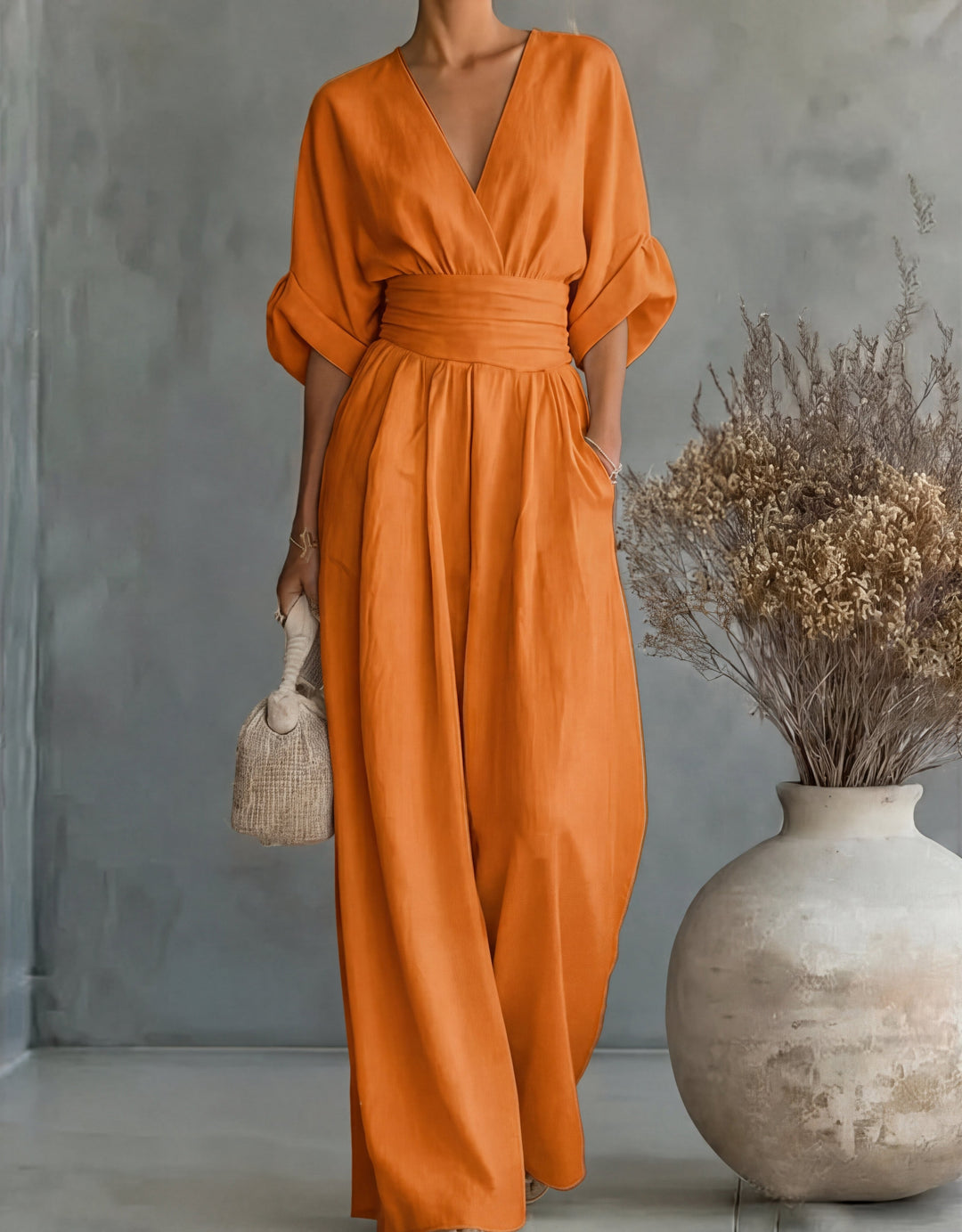 Élise – Elegant Flowing Jumpsuit