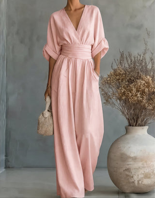 Élise – Elegant Flowing Jumpsuit