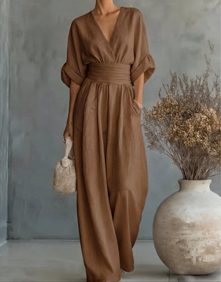 Élise – Elegant Flowing Jumpsuit