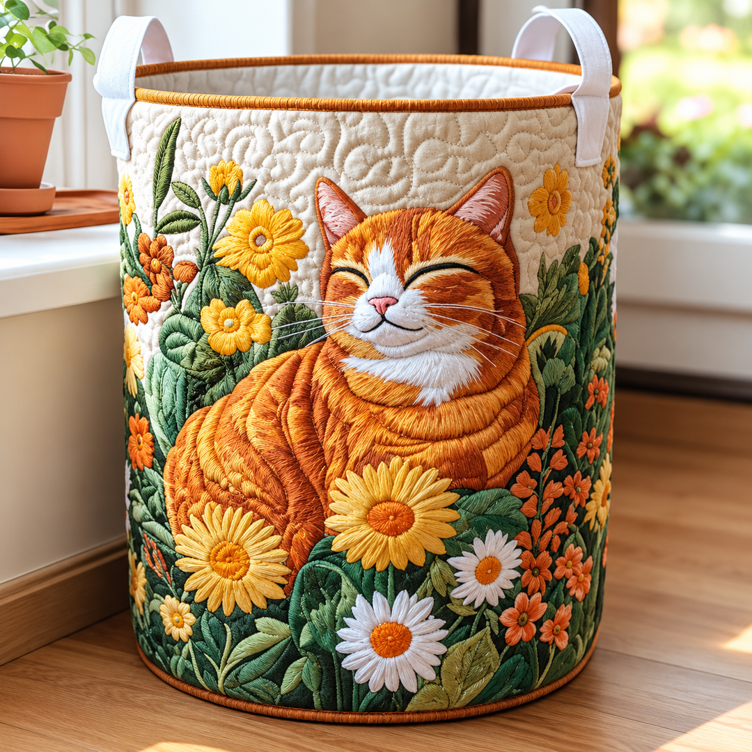 KATIE | CAT LAUNDRY BASKET