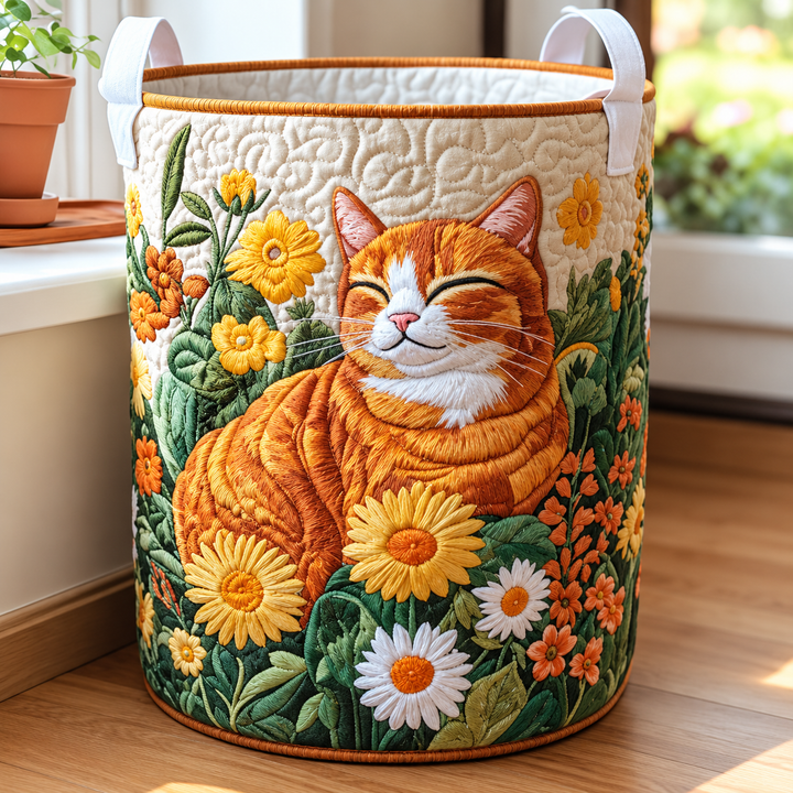 KATIE | CAT LAUNDRY BASKET