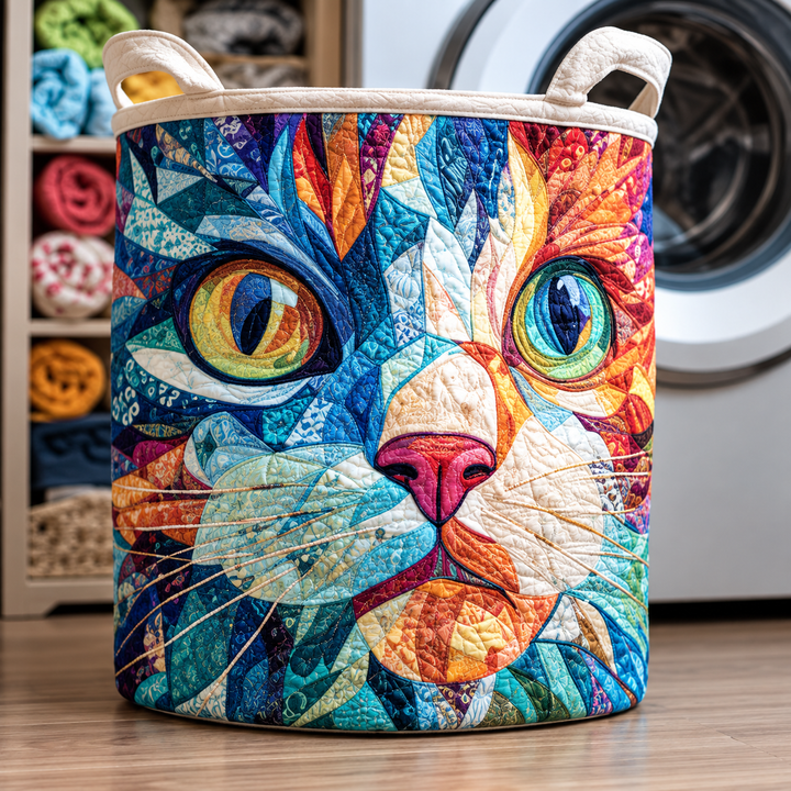 KATIE | CAT LAUNDRY BASKET