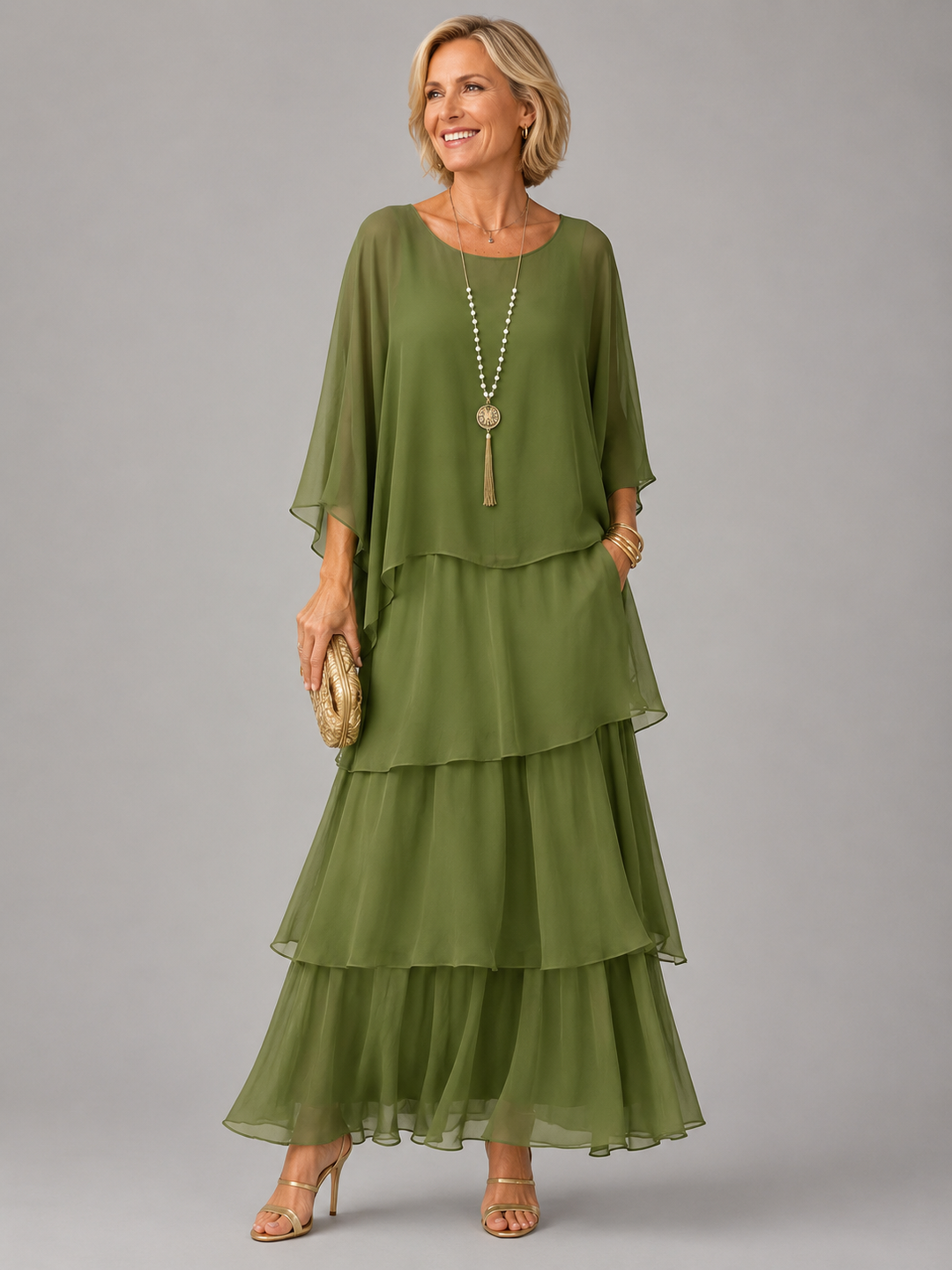 Lara™ | Graceful Maxi Dress with Flowing Silhouette