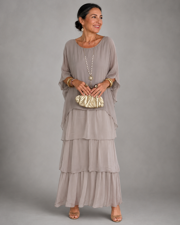 Lara™ | Graceful Maxi Dress with Flowing Silhouette