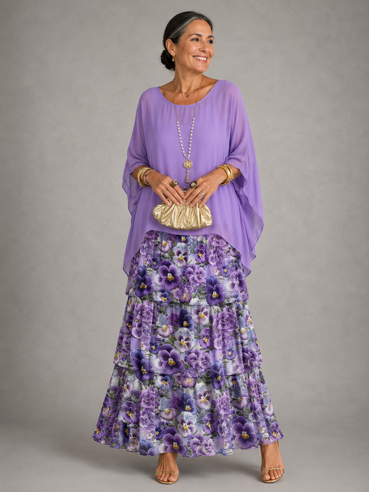 Lara™ | Graceful Maxi Dress with Flowing Silhouette