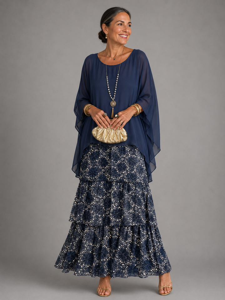 Lara™ | Graceful Maxi Dress with Flowing Silhouette