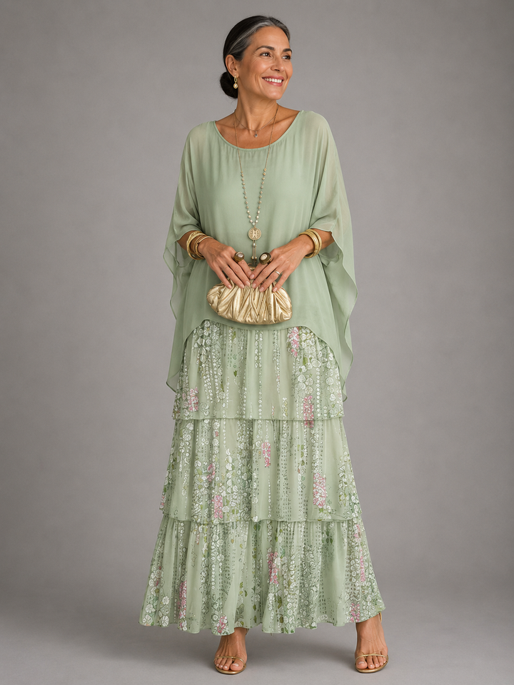 Lara™ | Graceful Maxi Dress with Flowing Silhouette