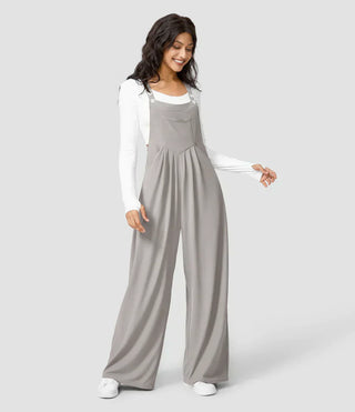 Pants with Adjustable Suspenders LadiVania™