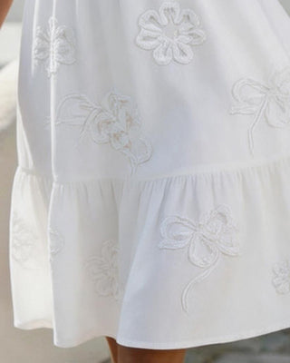 ELISA | FLORAL MIDI DRESS FOR WOMEN