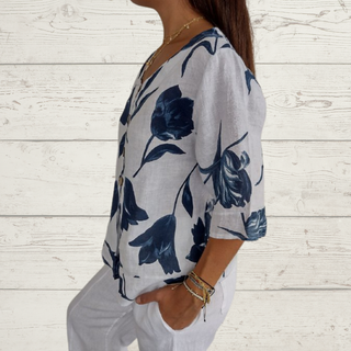 Despoina | Floral Top