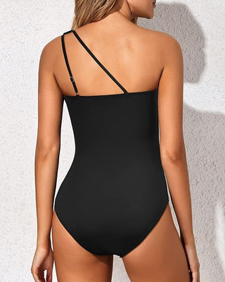 Sienna | One-Shoulder Swimsuit Tummy