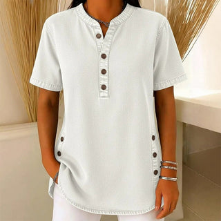 Reagan | Casual Denim Tunic