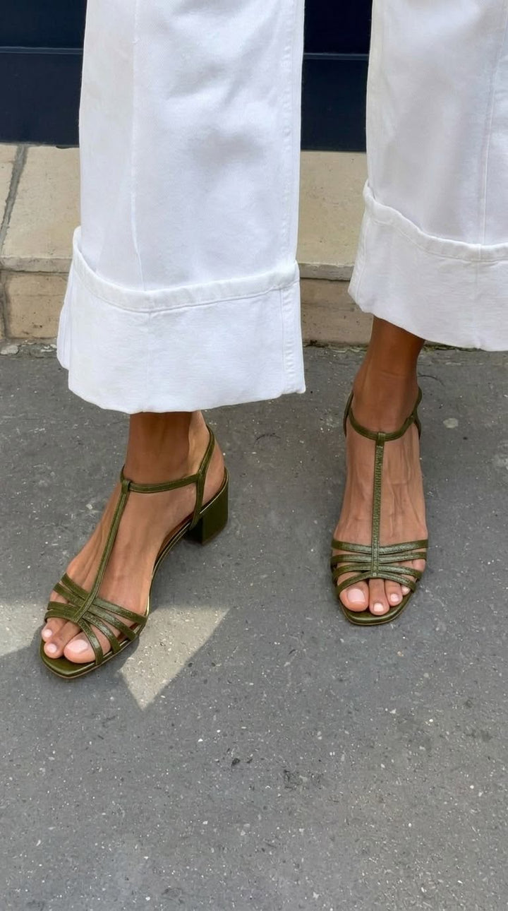Elisetta | Woven Flat Sandals