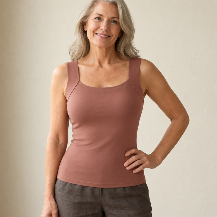 ROXANNE | BUILT-IN BRA TANK TOP