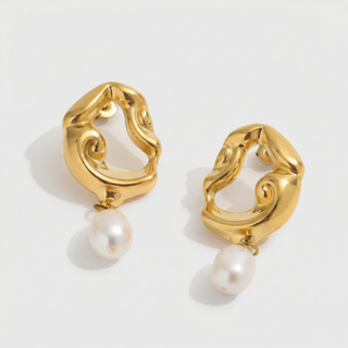 ELIANNE | PEARL DROP EARRINGS