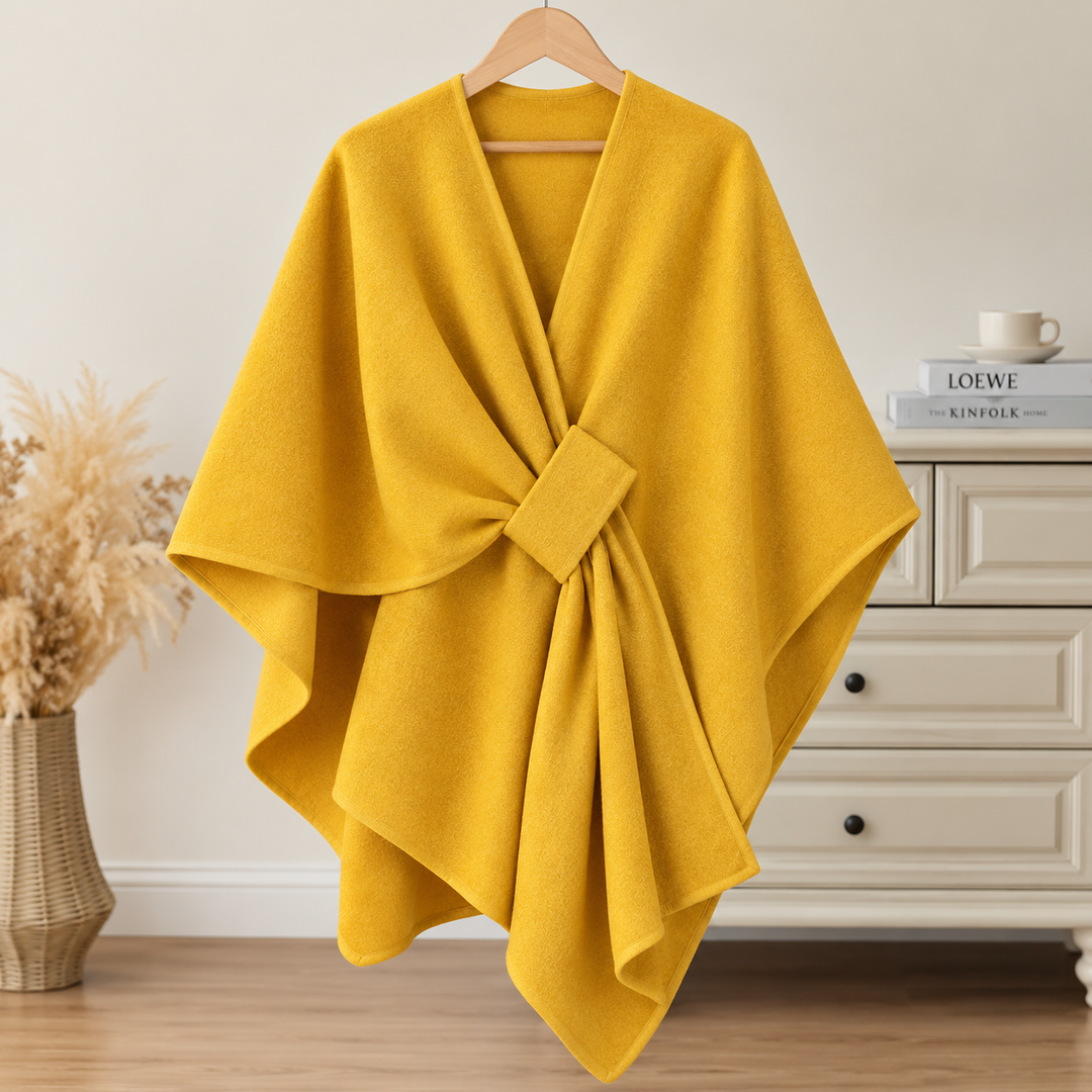 NELLY | FLEECE DRAPE WRAP