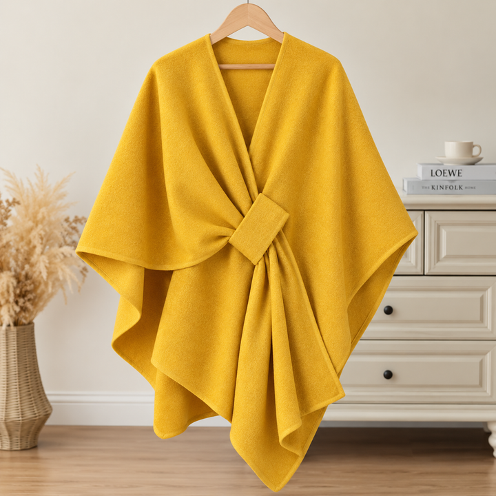 NELLY | FLEECE DRAPE WRAP