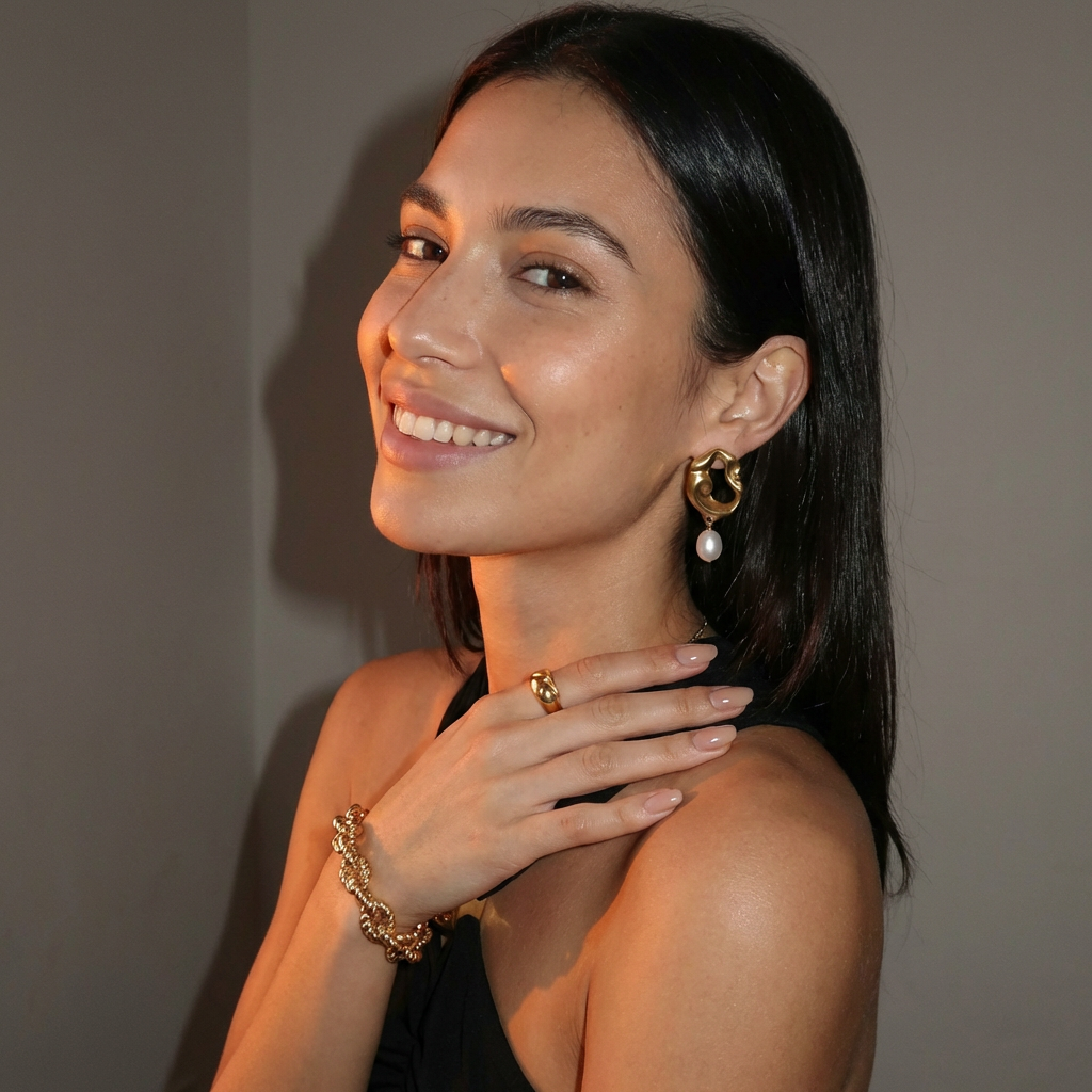 ELIANNE | PEARL DROP EARRINGS