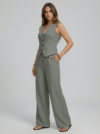 Velaria | Vest Pants Set