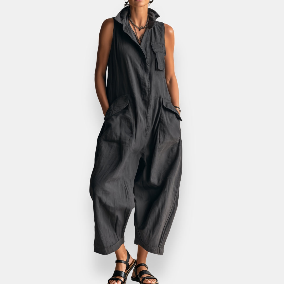 Garvalde | Sleeveless Jumpsuit - Image 1