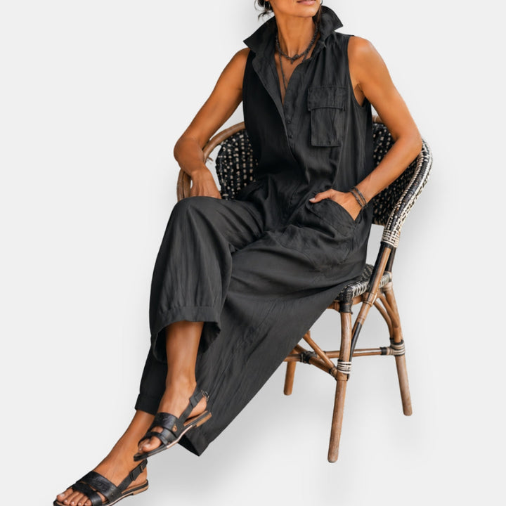 Garvalde | Sleeveless Jumpsuit - Image 4