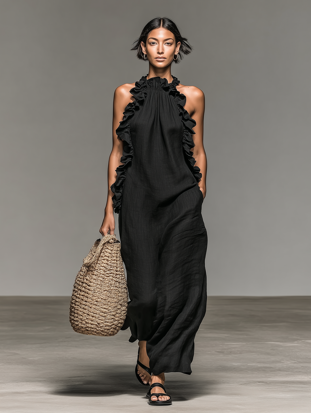 Gladys Maxi Dress with Pockets