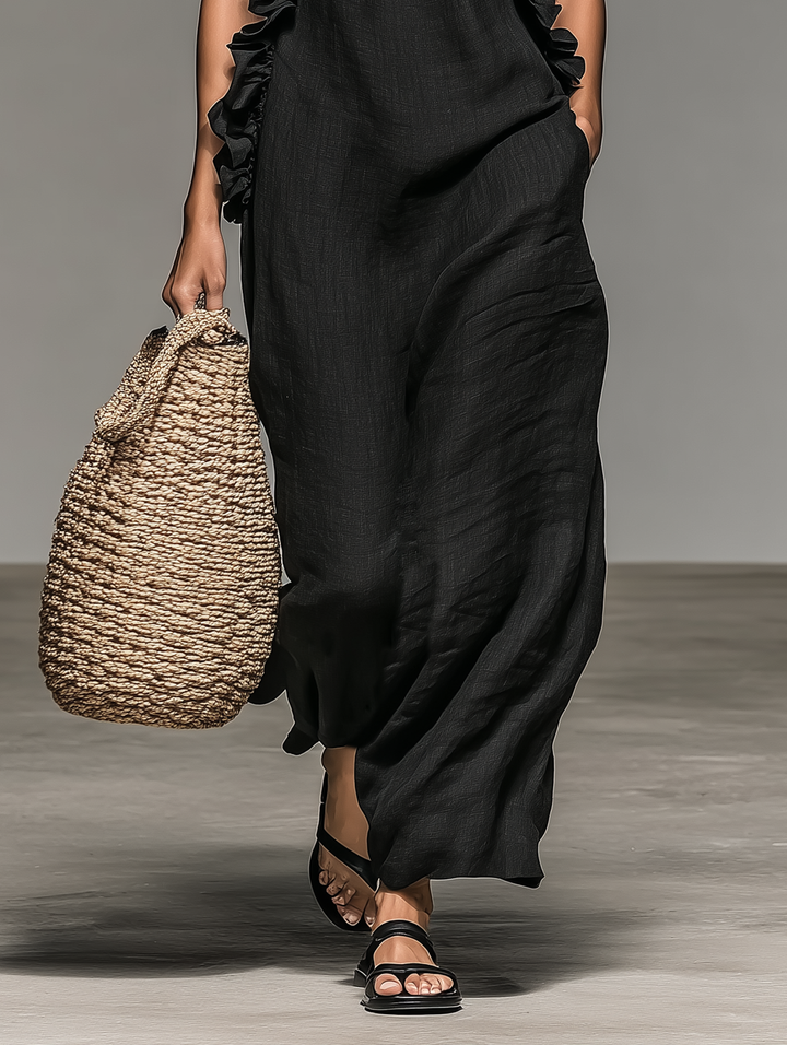 Gladys Maxi Dress with Pockets