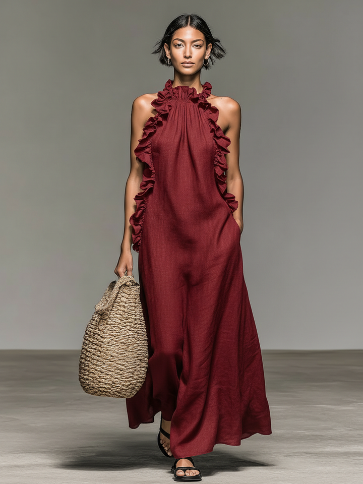 Gladys Maxi Dress with Pockets