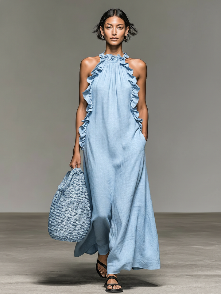 Gladys Maxi Dress with Pockets