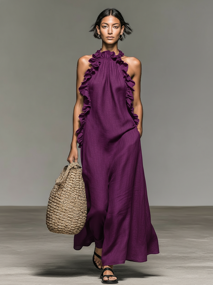 Gladys Maxi Dress with Pockets