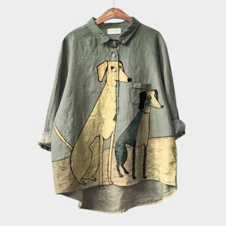 Ondine | Animal Blouse
