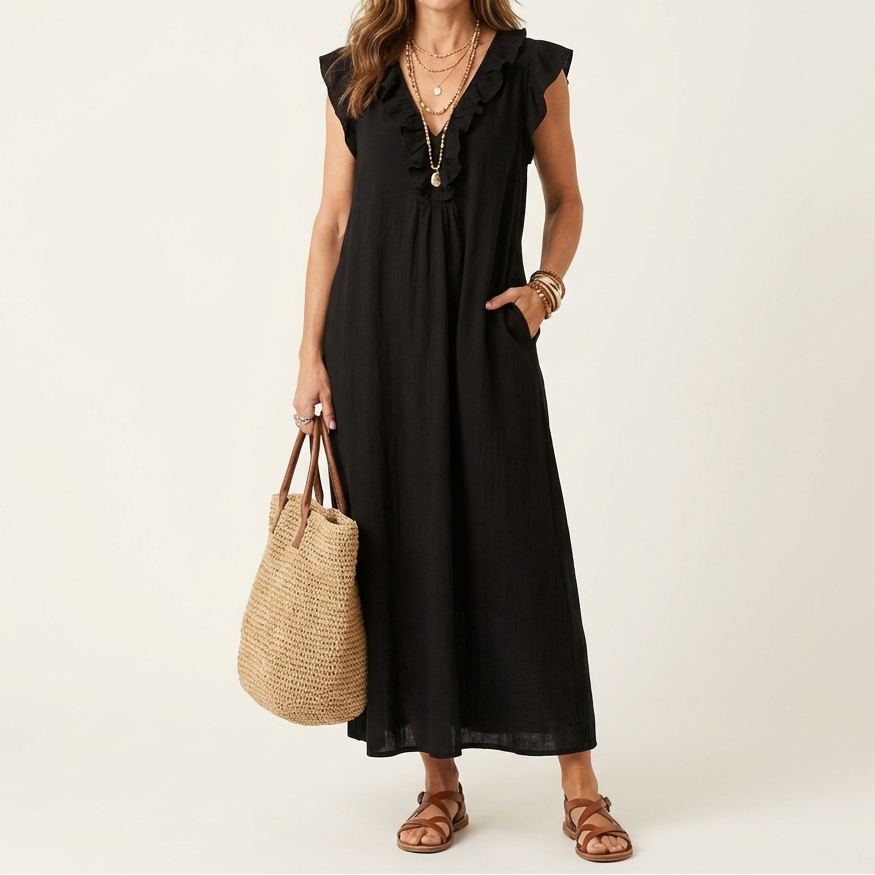 ANITA | RUFFLE DRESS FOR WOMEN