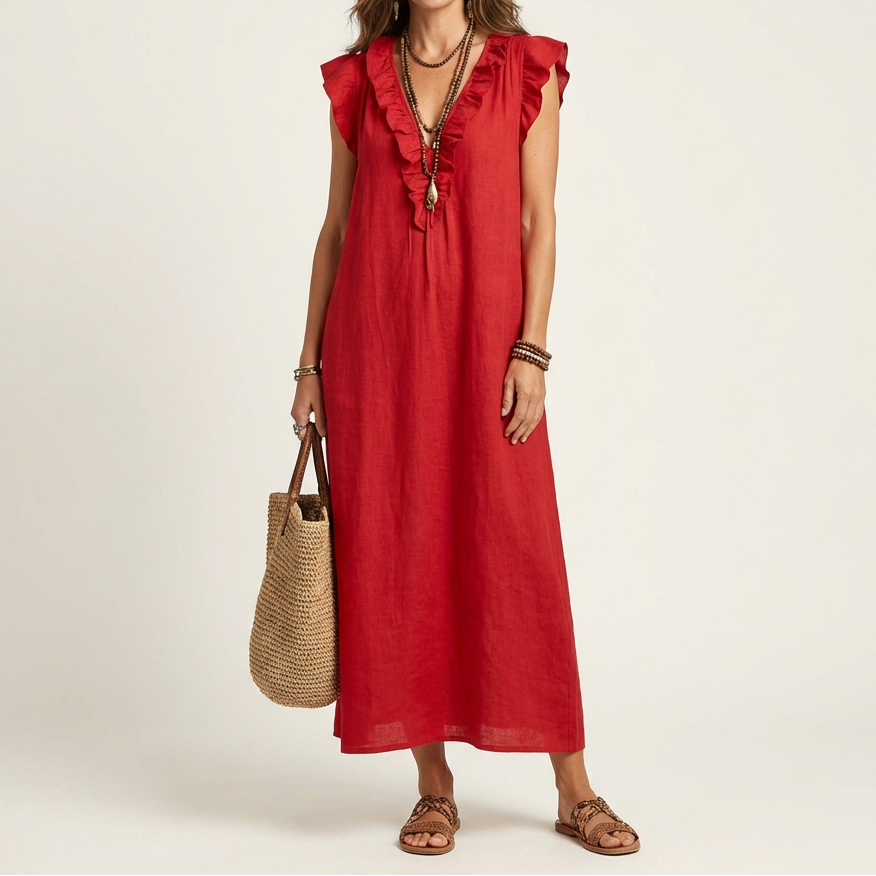 ANITA | RUFFLE DRESS FOR WOMEN