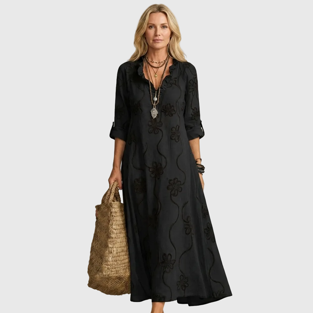MARIAM | FLORAL MAXI DRESS FOR WOMEN