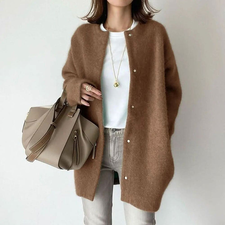 VANNA | ELEGANT BUTTONED KNIT JACKET