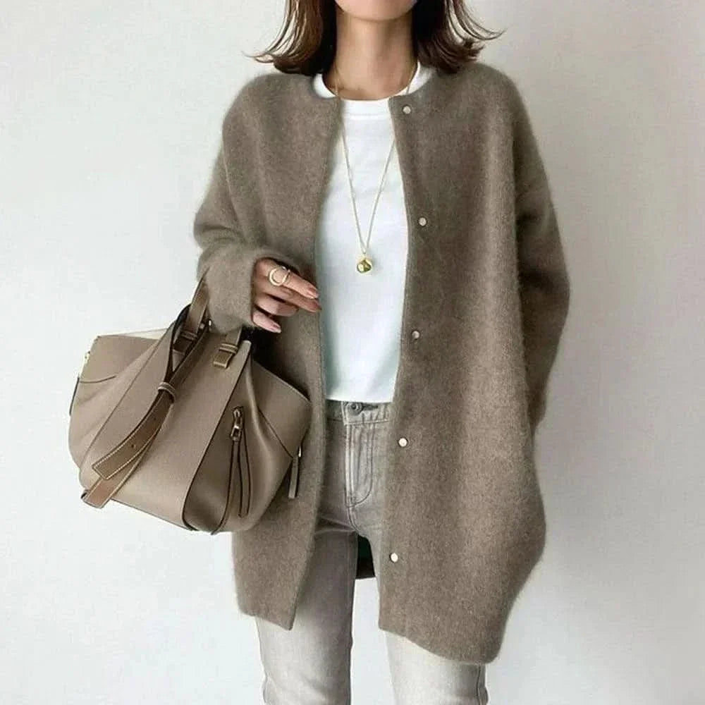 VANNA | ELEGANT BUTTONED KNIT JACKET