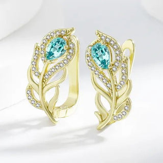 Amaia | Boho Turquoise Earrings