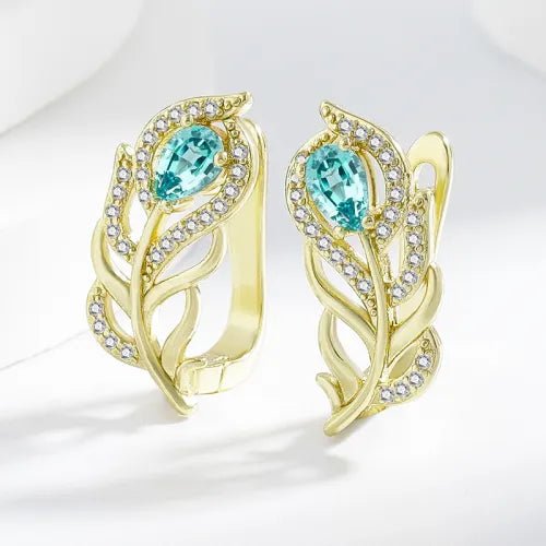 Amaia | Boho Turquoise Earrings