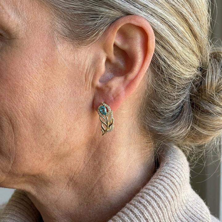 Amaia | Boho Turquoise Earrings