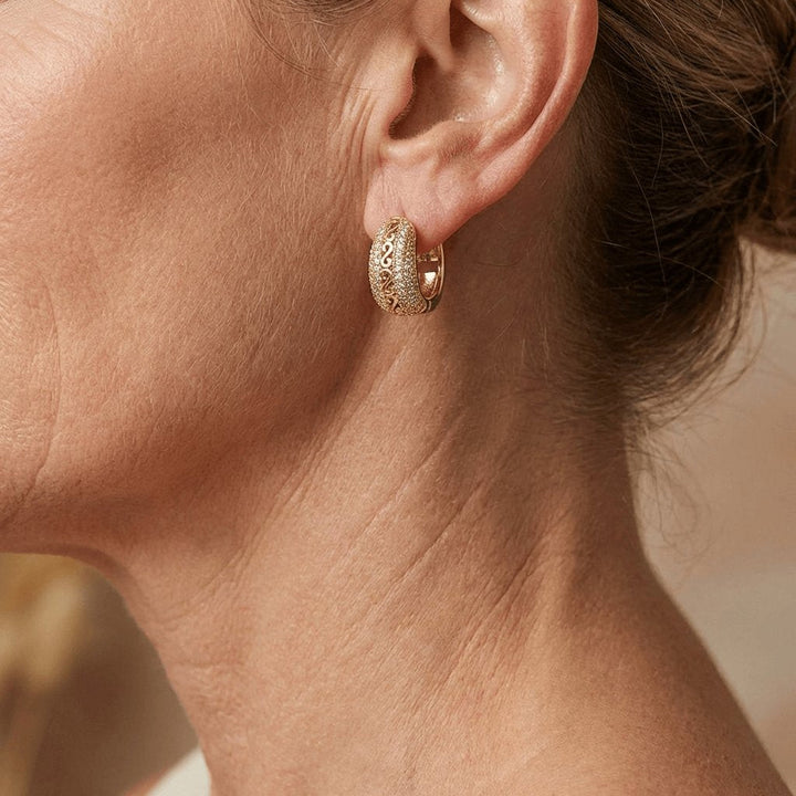 Seraphine | Beaded Turquoise Earrings