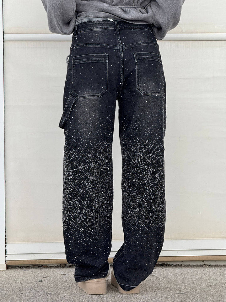 Lumi | Wide jeans for women – Fashion comfort with a sparkling accent