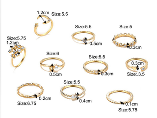 STELLAR DREAMS | CELESTIAL RING SET