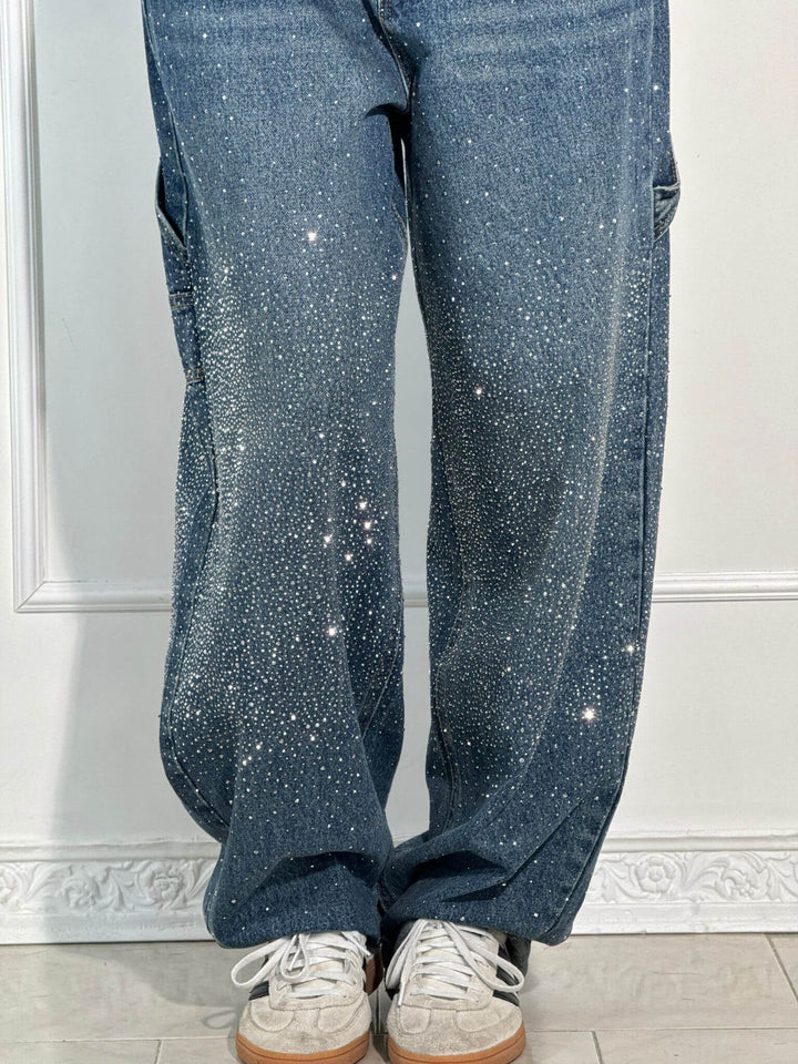 Lumi | Wide jeans for women – Fashion comfort with a sparkling accent