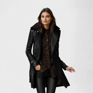 Velenoir | Elegant Vegan Leather Jacket