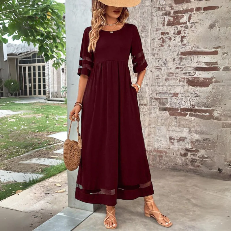 Cerelia Flattering Midi Dress - Black